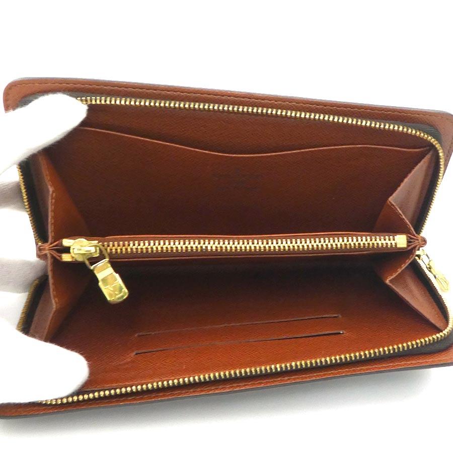ルイヴィトン ポルトモネジップ 長財布 モノグラム ブラウン ラウンドファスナー LOUIS VUITTON（ルイ・ヴィトン） ルイ ヴィトン ラウンドファスナー長