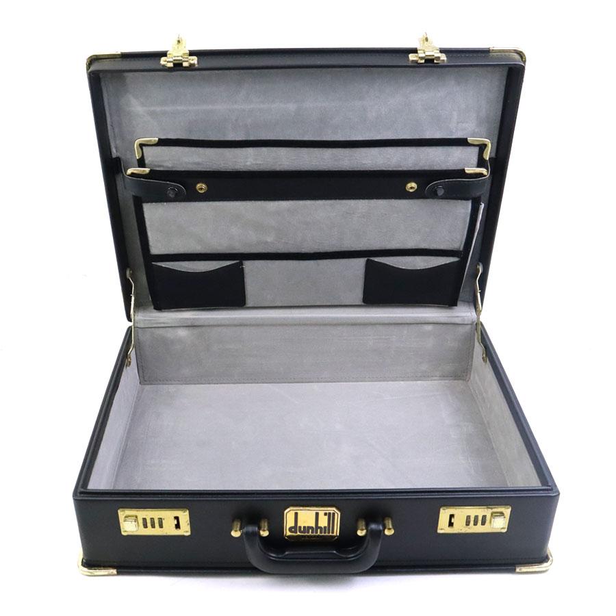 dunhill（ダンヒル） ハンドバッグ アタッシュケース レザー ブラック
