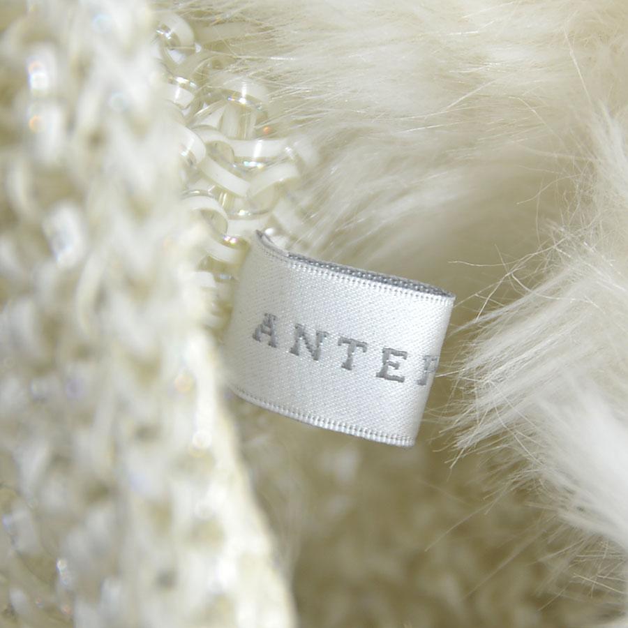 ANTEPRIMA（アンテプリマ） ハンドバッグ PVC/ファー ホワイト