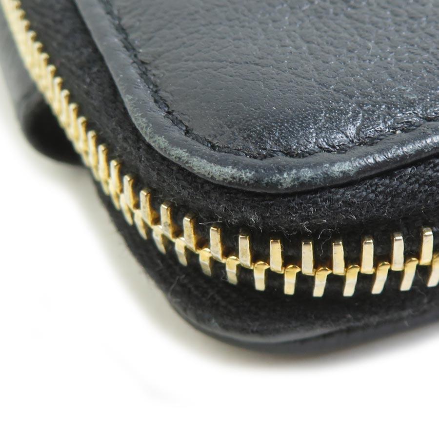 イヴ サンローラン YVES SAINT LAURENT 二つ折り財布 レザー ブラック レディース 送料無料【中古】 r11117i Yves Saint Laurent（イヴ・サンローラン） イヴ サンローラン 二