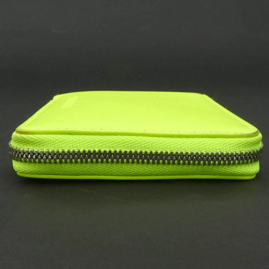 ランドセル/BALENCIAGA 二つ折り財布　イエロー BALENCIAGA（バレンシアガ） 二つ折り財布 レザー ネオンイエロー