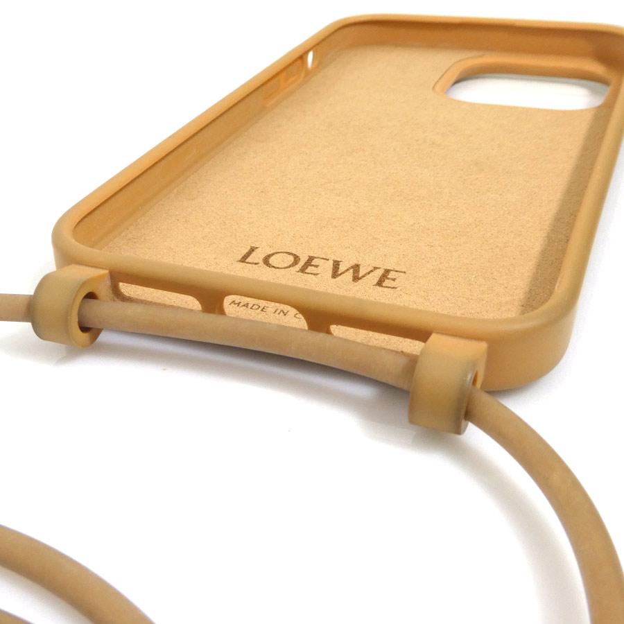 【価格交渉可】LOEWE シリコンケース iPhone14Pro Max LOEWE（ロエベ） スマートフォンケース iPhone14 Pro MAX シリコン