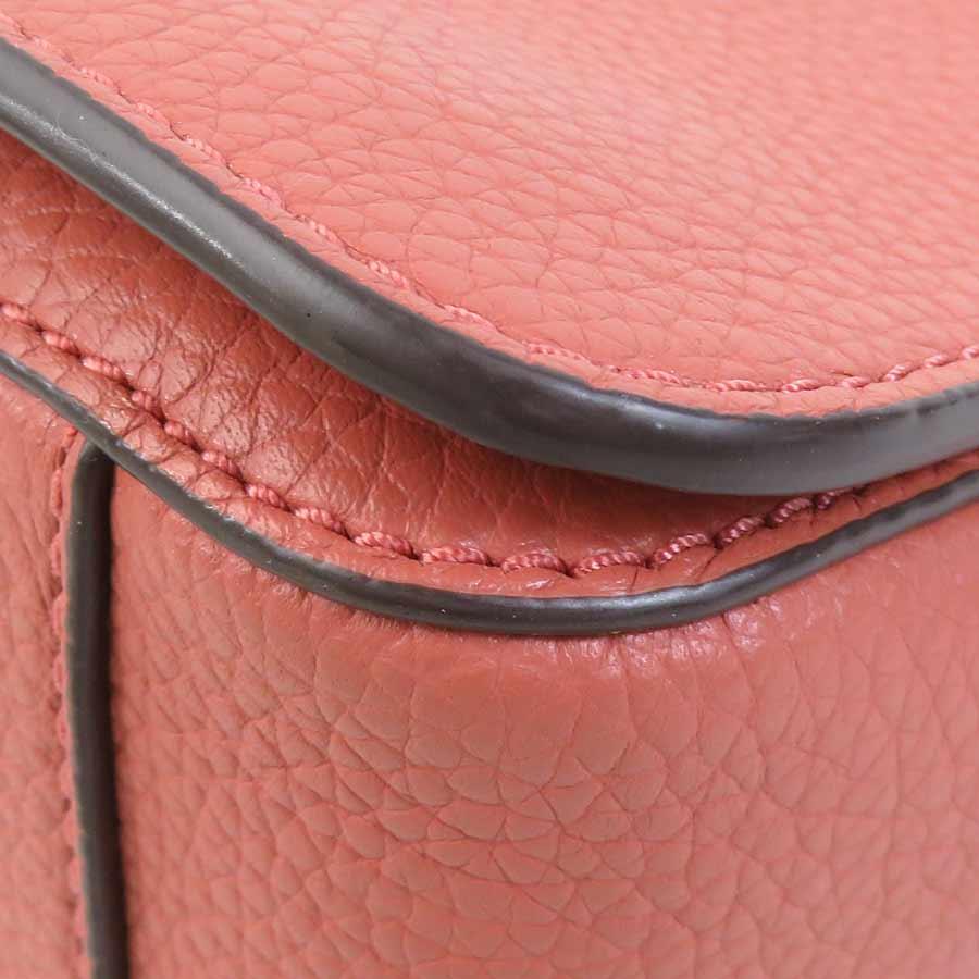 【正規品美品】トリーバーチ ショルダーバッグ オレンジ 2ウェイ ✨稀少✨美品✨トリーバーチ ペリーボンベ ショルダーバッグ 2way