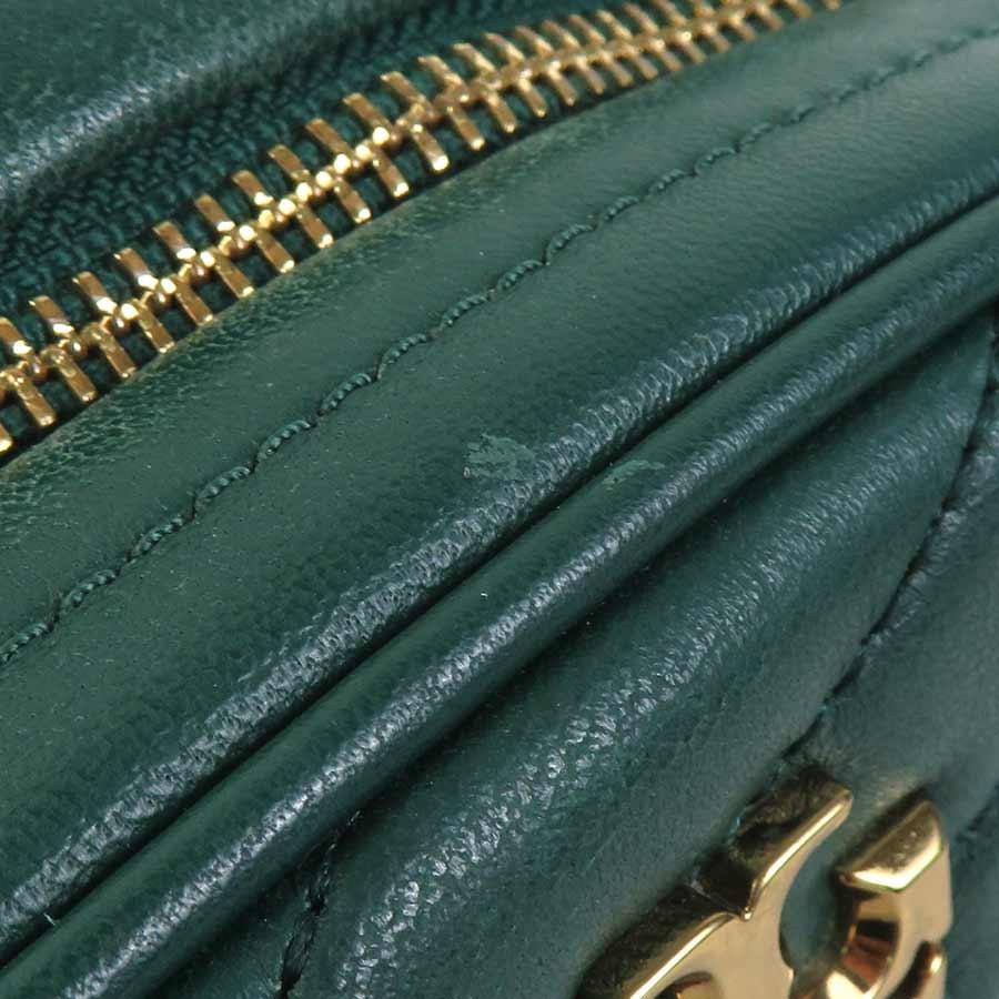 TORY BURCH（トリーバーチ） ショルダーバッグ レザー グリーン