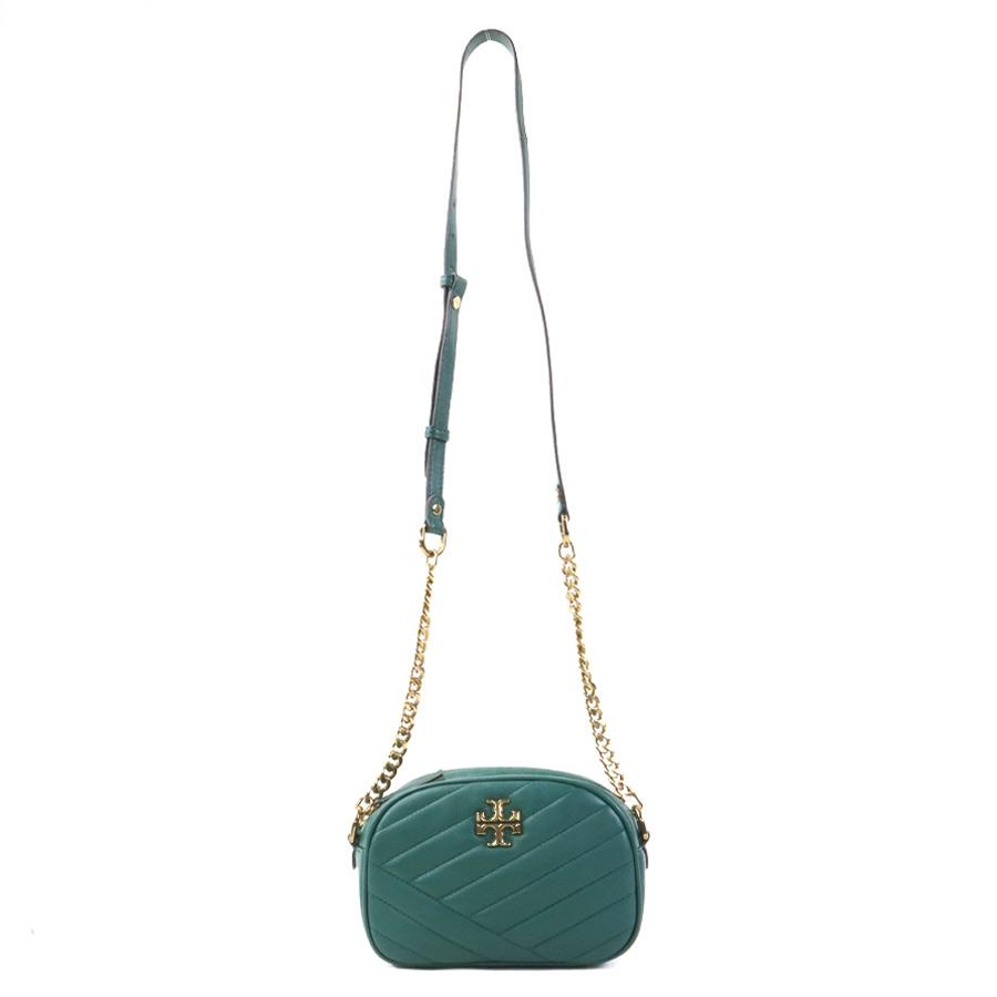 【極美品】TORY BURCH トリーバーチ グリーン レザー ショルダーバッグ TORY BURCH（トリーバーチ） ショルダーバッグ レザー グリーン