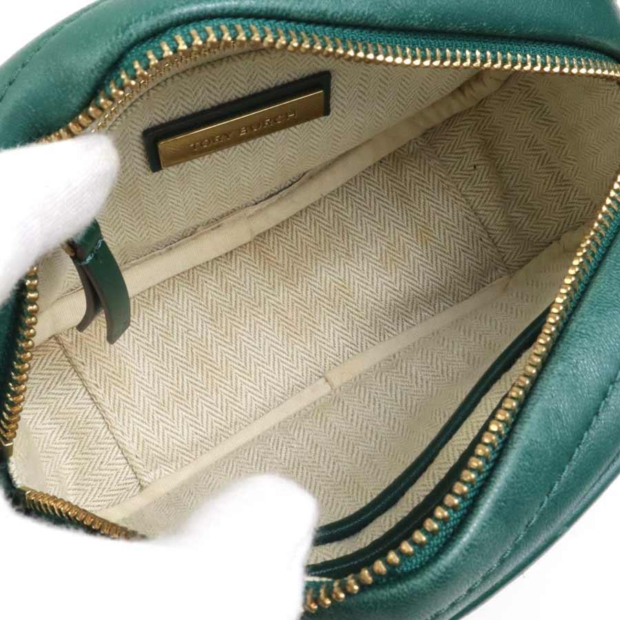 TORY BURCH（トリーバーチ） ショルダーバッグ レザー グリーン