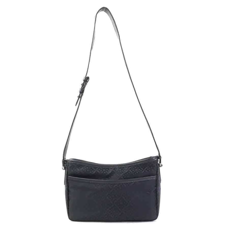 【美品】BALLY（バリー） ショルダーバッグ キャンバス×レザー Bally（バリー） ショルダーバッグ ナイロンキャンバス/レザー