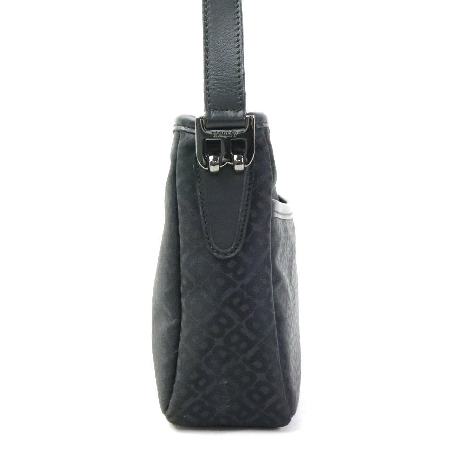 【美品】BALLY（バリー） ショルダーバッグ キャンバス×レザー Bally（バリー） ショルダーバッグ ナイロンキャンバス/レザー