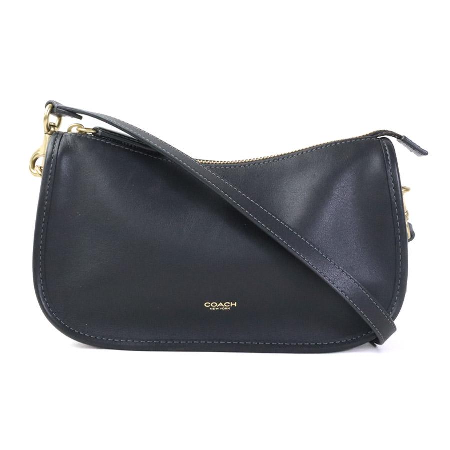 COACH（コーチ） ショルダーバッグ レザー ブラック : ブランド