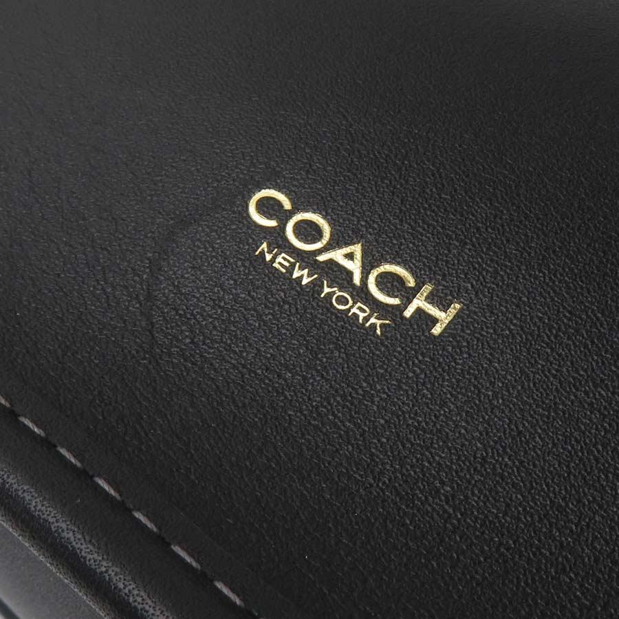 COACH（コーチ） ショルダーバッグ レザー ブラック : ブランド