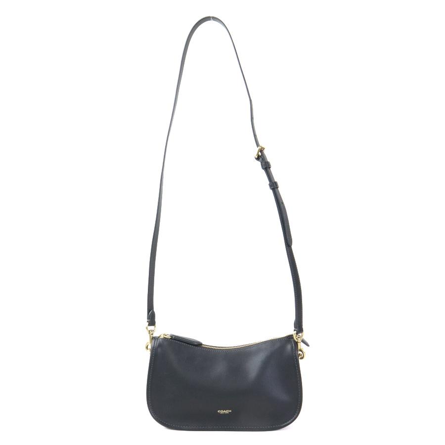 COACH（コーチ） ショルダーバッグ レザー ブラック : ブランド