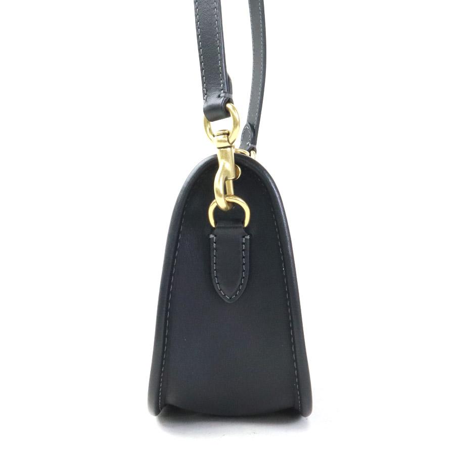 COACH（コーチ） ショルダーバッグ レザー ブラック : ブランド