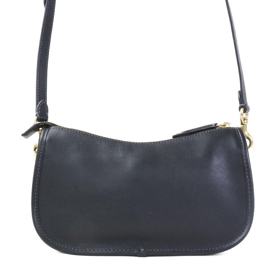 COACH（コーチ） ショルダーバッグ レザー ブラック : ブランド