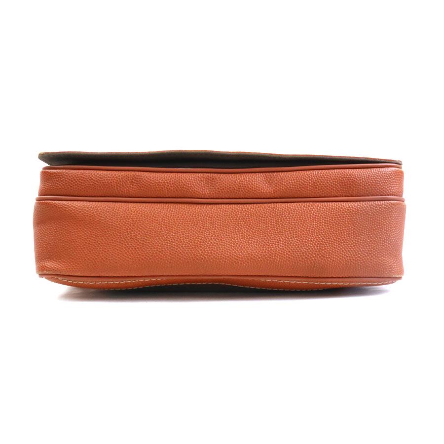 dunhill（ダンヒル） ショルダーバッグ レザー/キャンバス オレンジ
