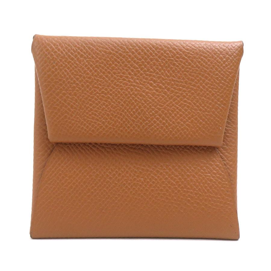 HERMESバスティア　ヴォーエプソンゴールド HERMES（エルメス） コインケース バスティア ヴォーエプソン ゴールド