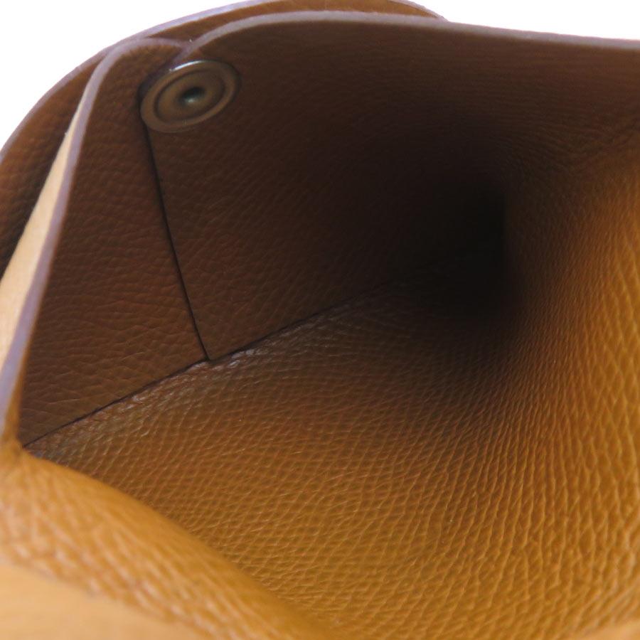 HERMES（エルメス） コインケース バスティア ヴォーエプソン ゴールド
