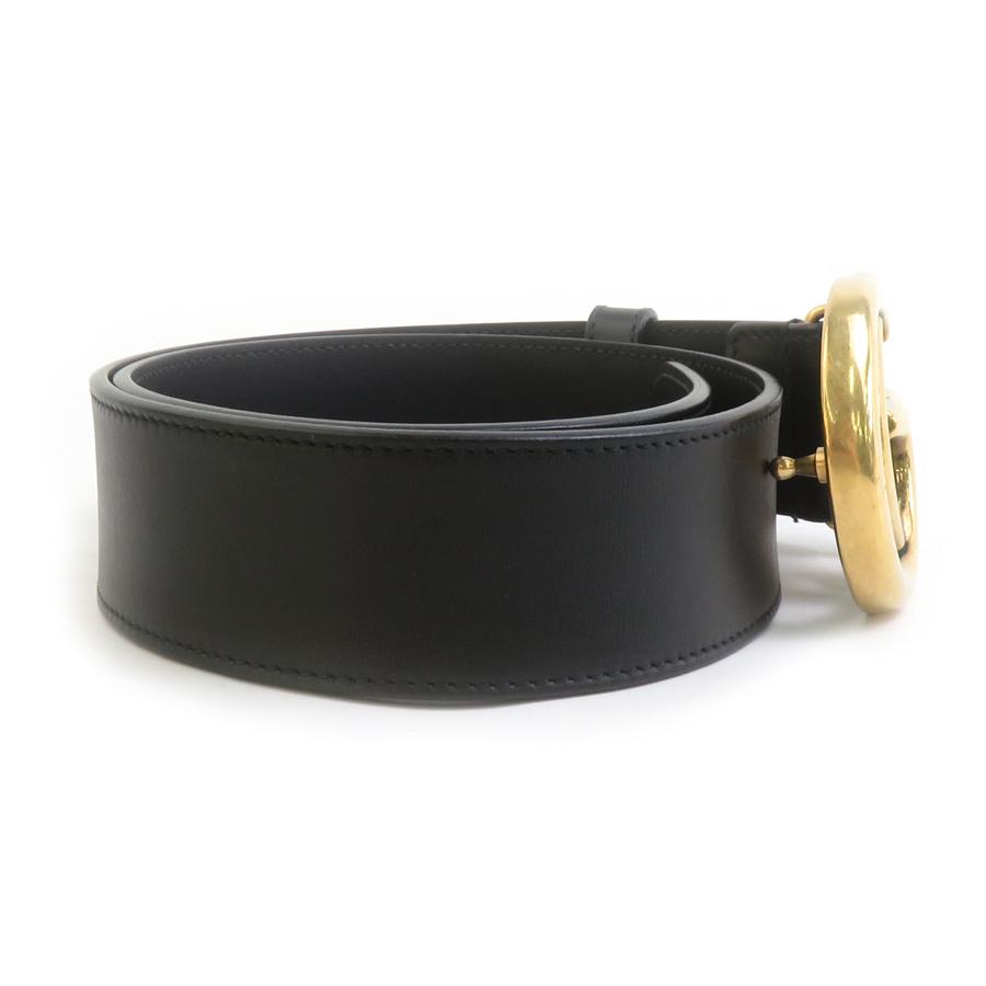 美品✨グッチ ベルト ヴィッテロクラシコ モノグラム レザー ダークブラウン GUCCI（グッチ） ベルト レザー ブラック : ブランドバリュー - 通販