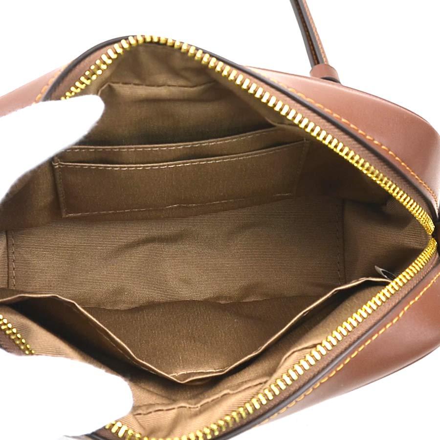 COACH（コーチ） ショルダーバッグ シグネチャー レザー ブラウン