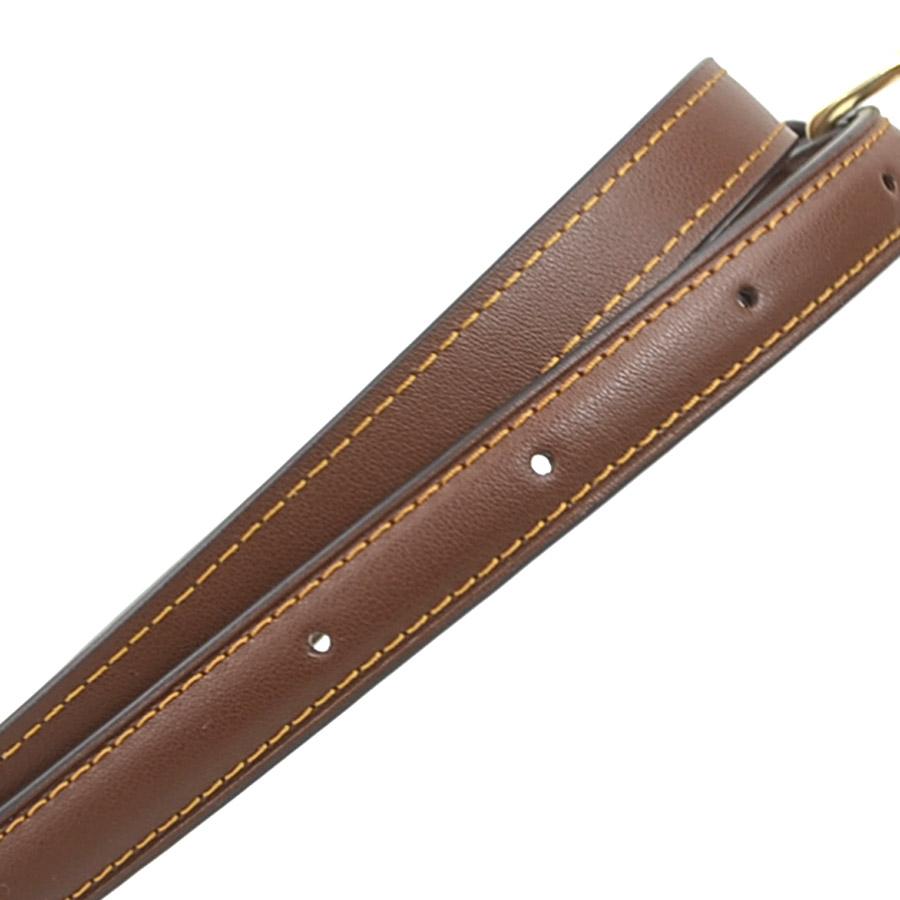 COACH（コーチ） ショルダーバッグ シグネチャー レザー ブラウン