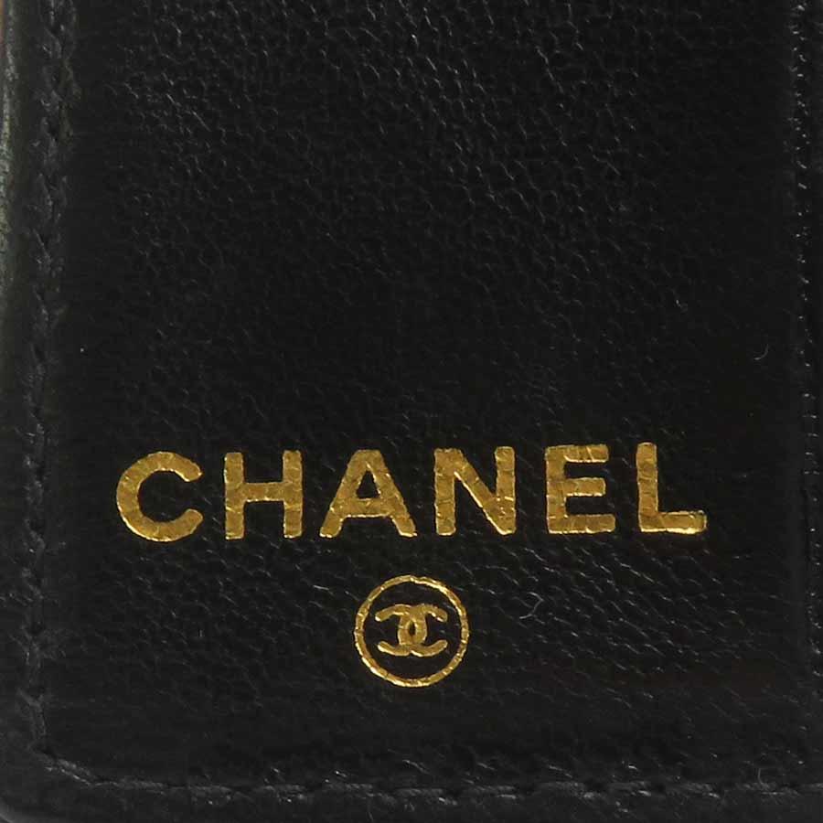 CHANEL（シャネル） キーケース キャビアスキンレザー ブラック