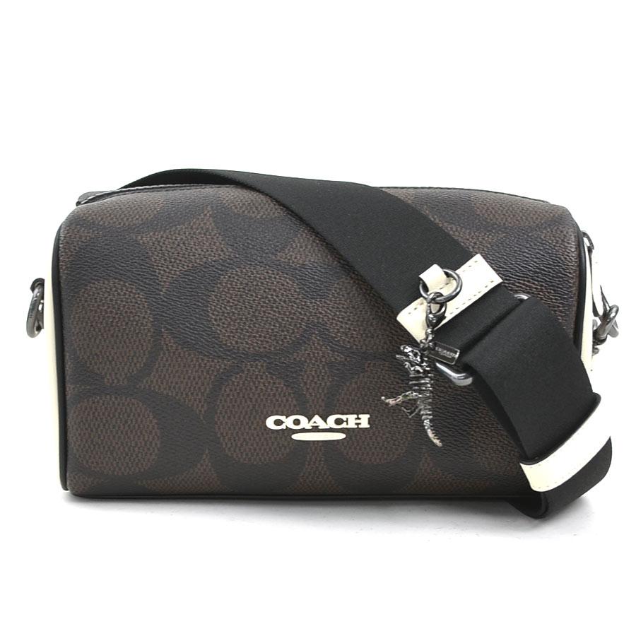 コーチ COACH シグネチャー ワンショルダーバッグ ブラウン　美品 COACH（コーチ） ショルダーバッグ シグネチャー レザー ブラウン