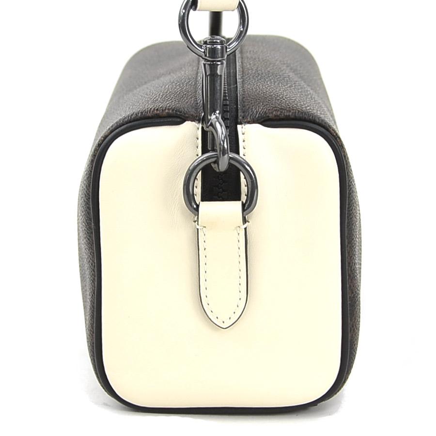 COACH（コーチ） ショルダーバッグ シグネチャー レザー ブラウン