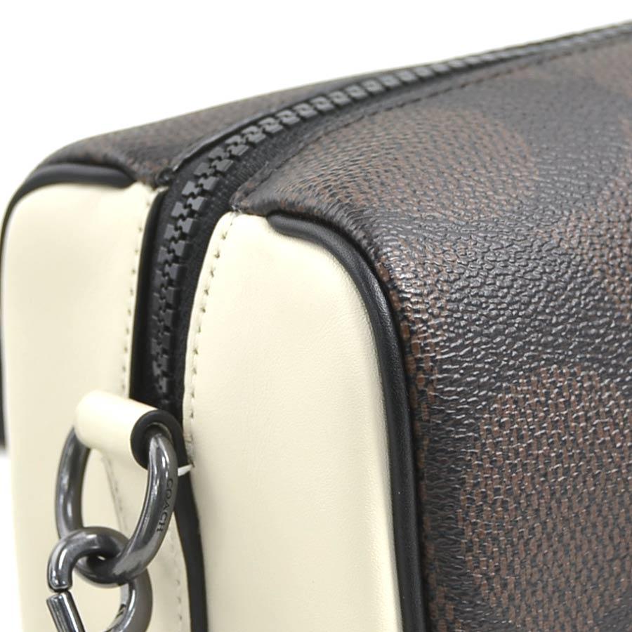 COACH（コーチ） ショルダーバッグ シグネチャー レザー ブラウン