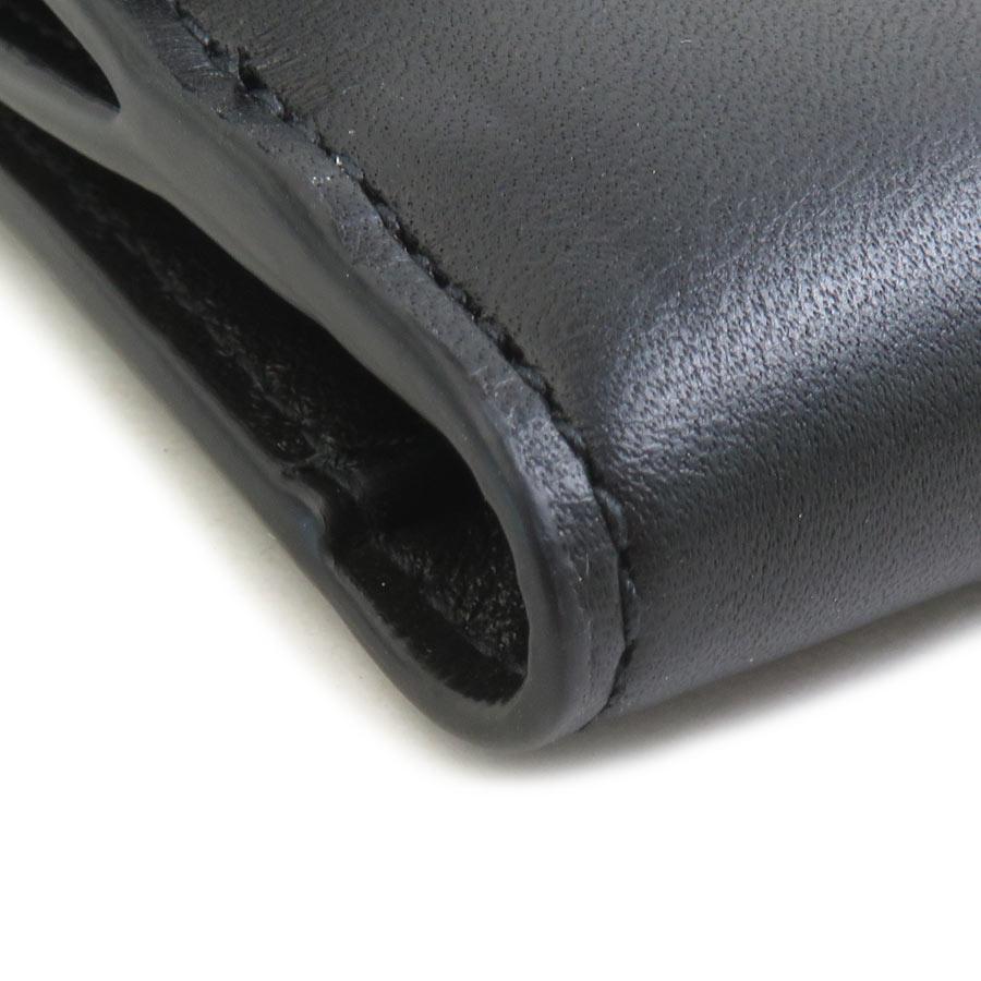 ボッテガヴェネタ BOTTEGAVENETA 二つ折り長財布 レザー ブラック