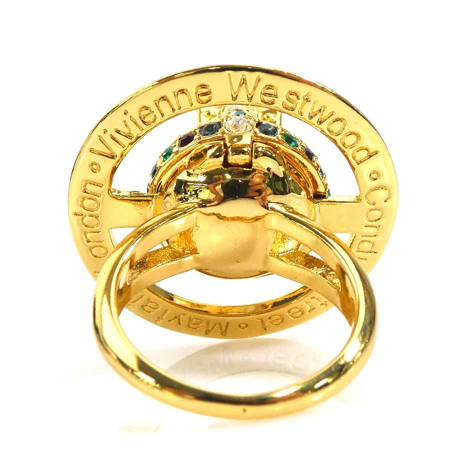 【m 】Vivienne Westwood リング　ゴールド ヴィヴィアンウエストウッド Vivienne Westwood リング・指輪 メタル