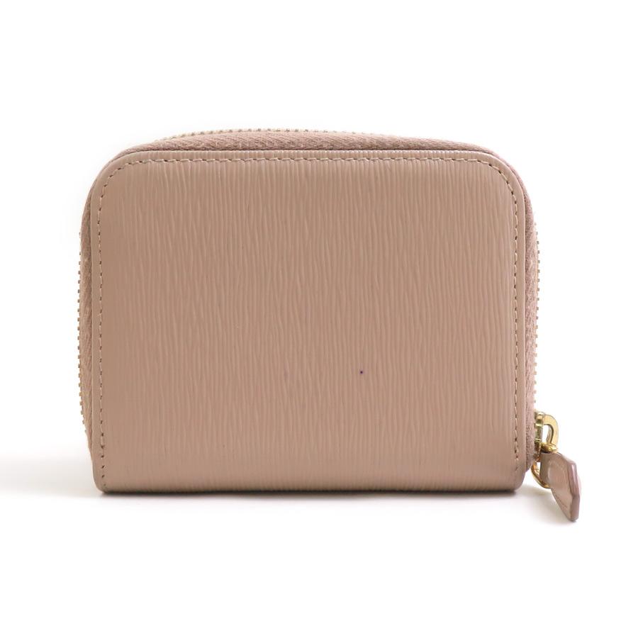 PRADA（プラダ） コインケース レザー ピンクベージュ : ブランド