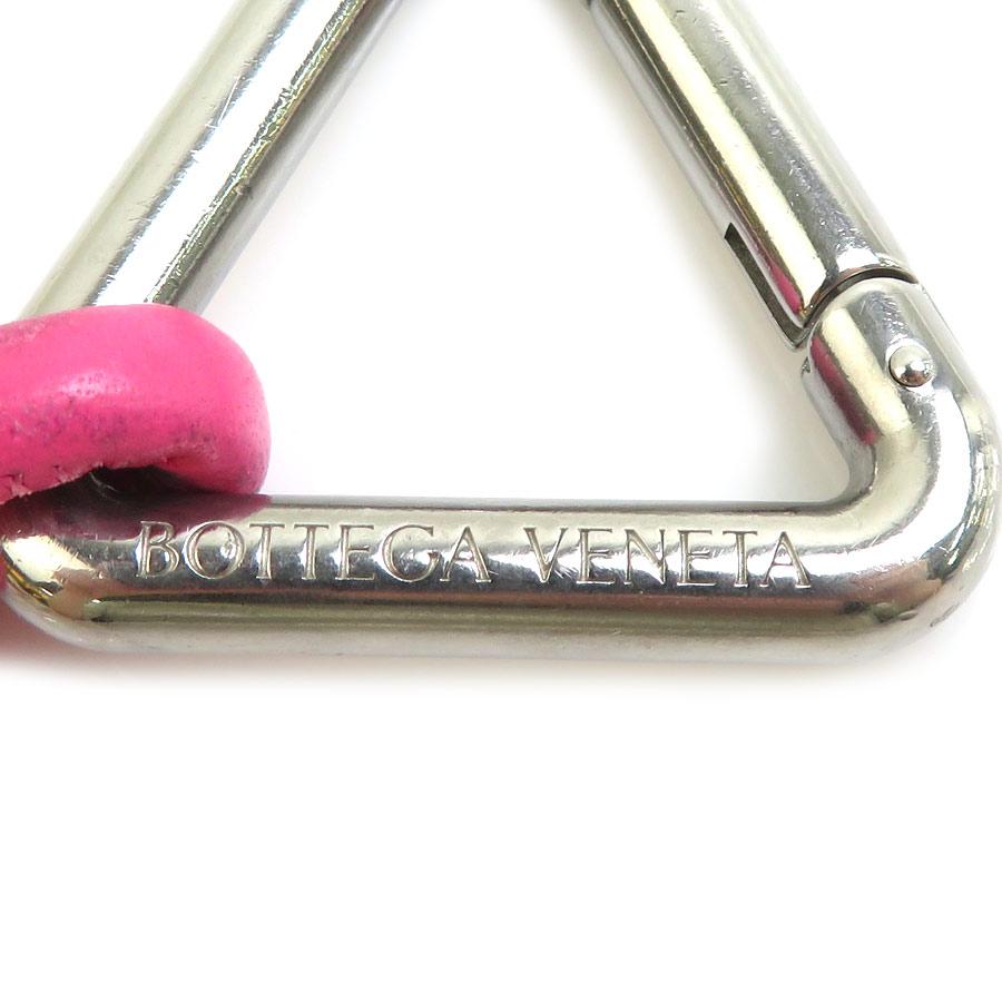 ボッテガヴェネタ BOTTEGAVENETA チャーム レザー ピンク : ブランド