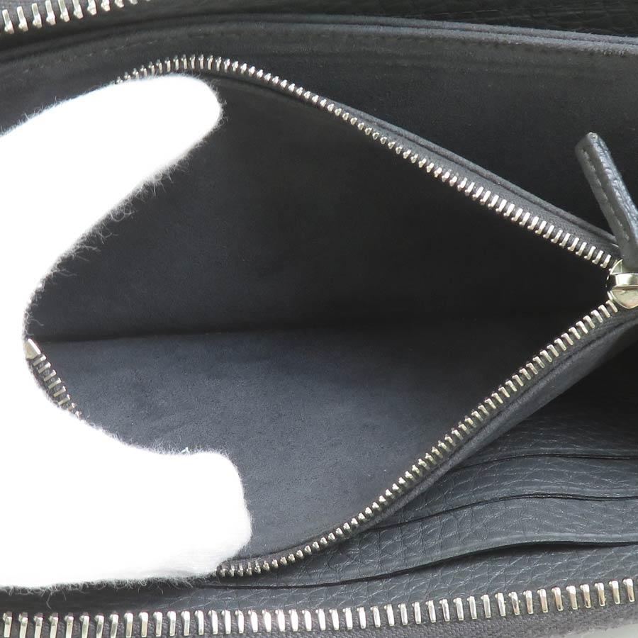 FENDI（フェンディ） ラウンドファスナー長財布 レザー グレー
