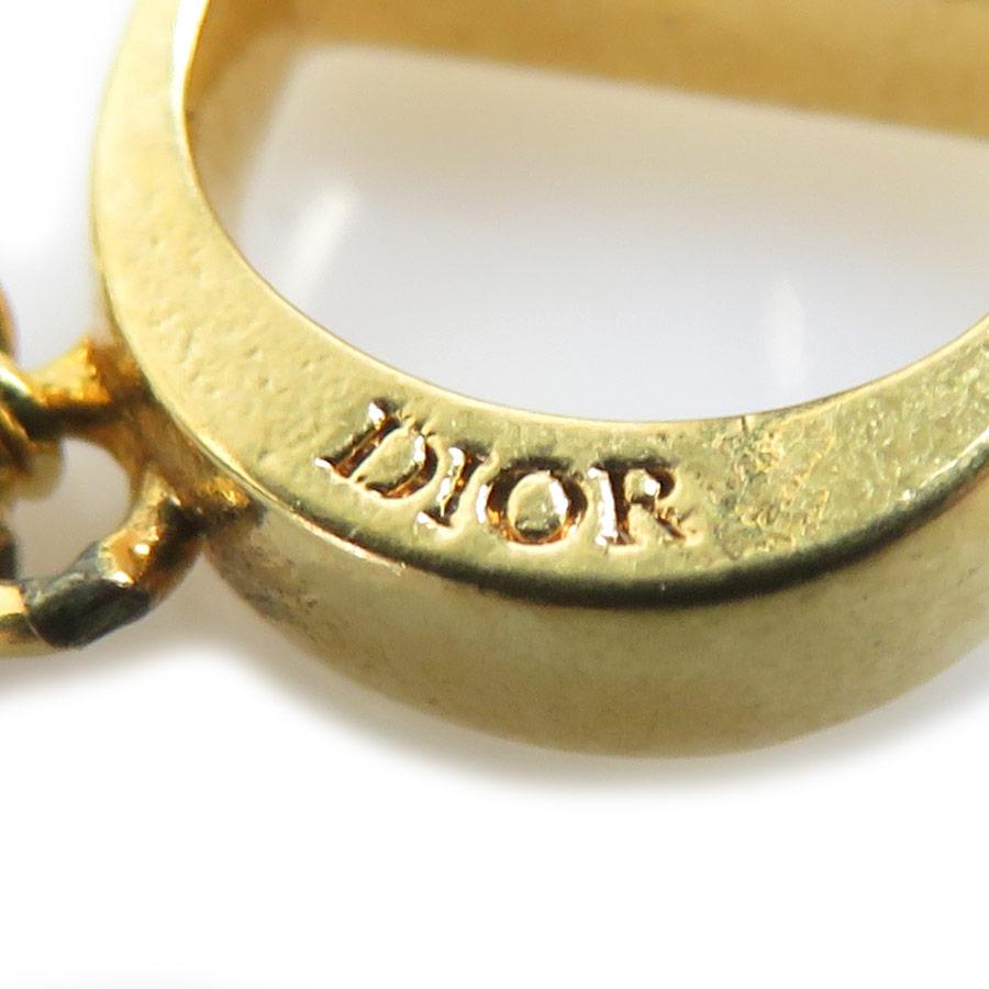 クリスチャンディオール Christian Dior ピアス メタル ゴールド