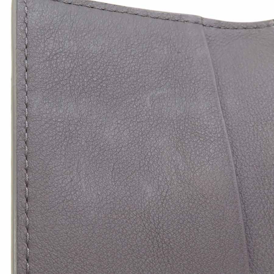 SAINT LAURENT グレー レザー キーケース サンローラン SAINT LAURENT キーケース レザー グレー : ブランド