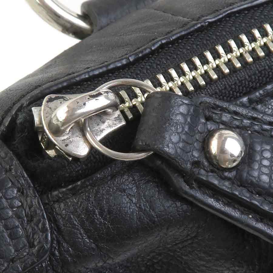 COACH（コーチ） ハンドバッグ ショルダーバッグ レザー ブラック