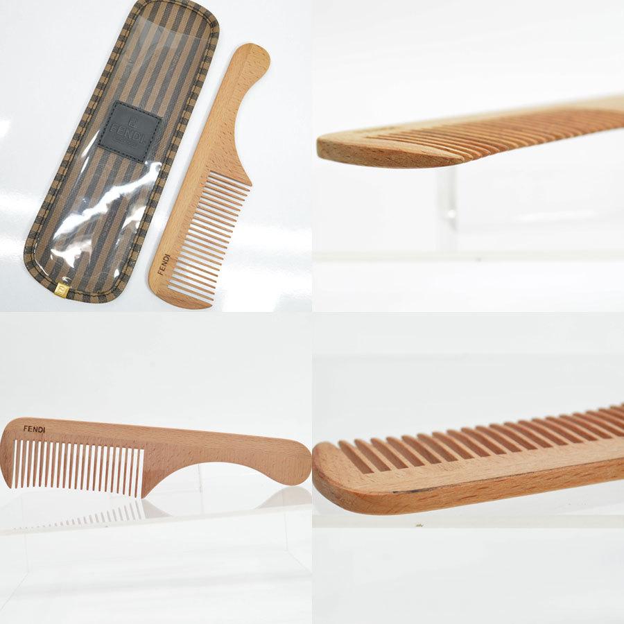 お歳暮 フェンディ Fendi クシ 本体 ウッド ケース Pvcｘレザー 本体 ライトブラウン ケース ブラウンｘブラックｘクリア おすすめ 内祝い Zoetalentsolutions Com