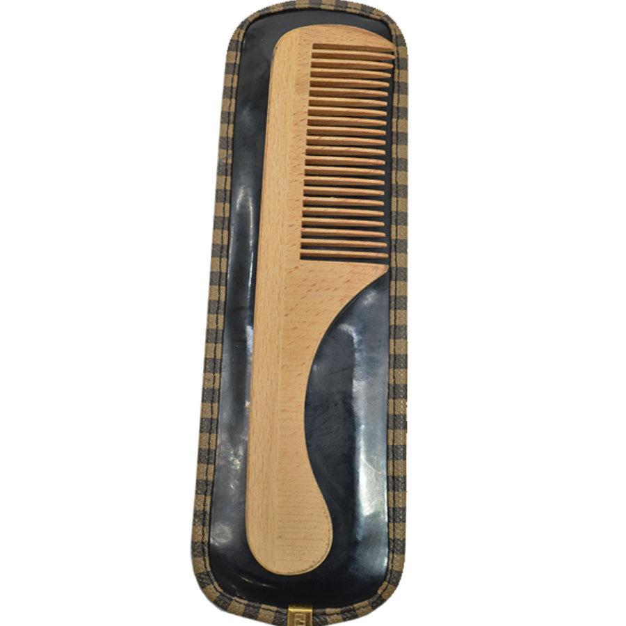 お歳暮 フェンディ Fendi クシ 本体 ウッド ケース Pvcｘレザー 本体 ライトブラウン ケース ブラウンｘブラックｘクリア おすすめ 内祝い Zoetalentsolutions Com