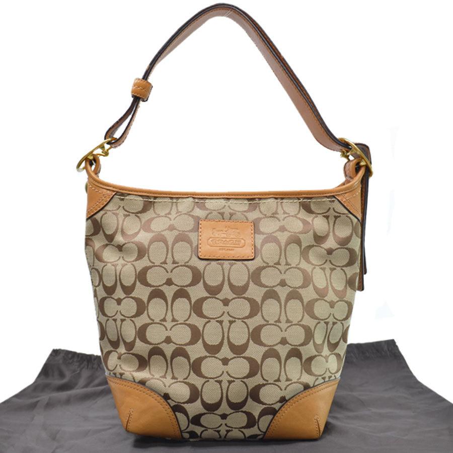 COACH（コーチ） バッグ シグネチャー キャンバスxレザーx金属素材