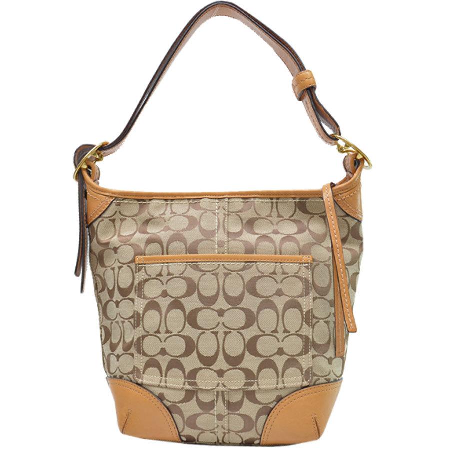 COACH（コーチ） バッグ シグネチャー キャンバスxレザーx金属素材