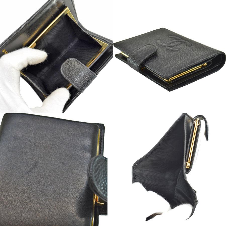 CHANEL（シャネル） 財布 ヴィンテージ ココマーク キャビアスキンx