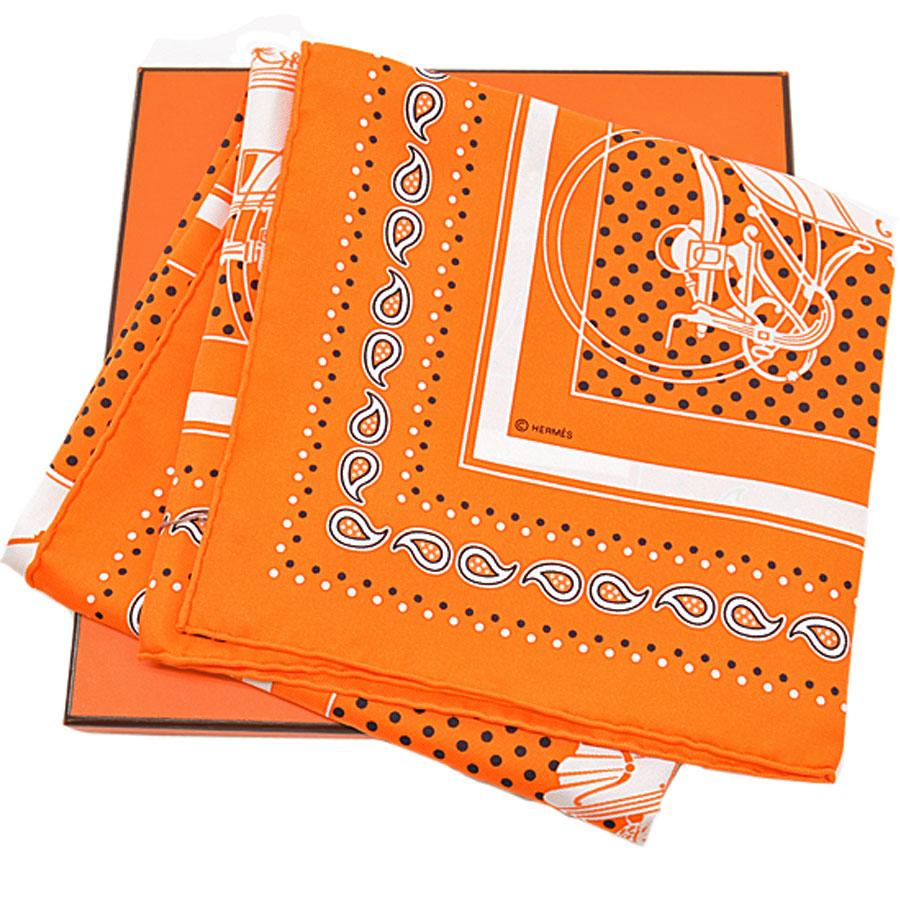 HERMES（エルメス） スカーフ カレ55 Ex-Libris エクスリブリス シルク