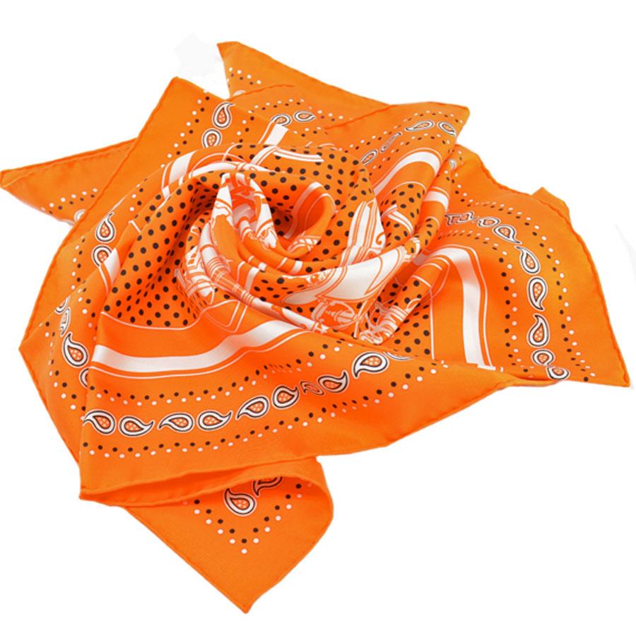 HERMES（エルメス） スカーフ カレ55 Ex-Libris エクスリブリス シルク