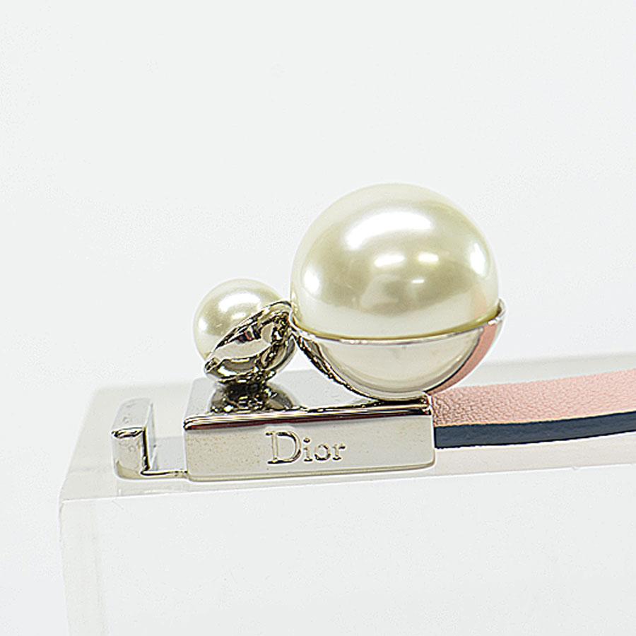 クリスチャンディオール Christian Dior チョーカー(M) レザーx金属素材xフェイクパール ピンクxネイビーxシルバーxパープルホワイト 定番人気 :r9163f:ブランドバリュー 通販 クリスチャンディオール Christian Dior ブレスレット 金属素材xフェイクパール シルバーxパール 定番人気