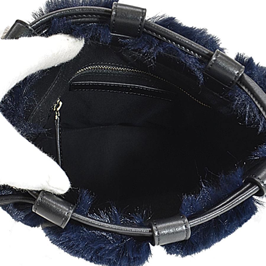 VASIC ヴァジック ショルダーバッグ 巾着バッグ ファー/レザー