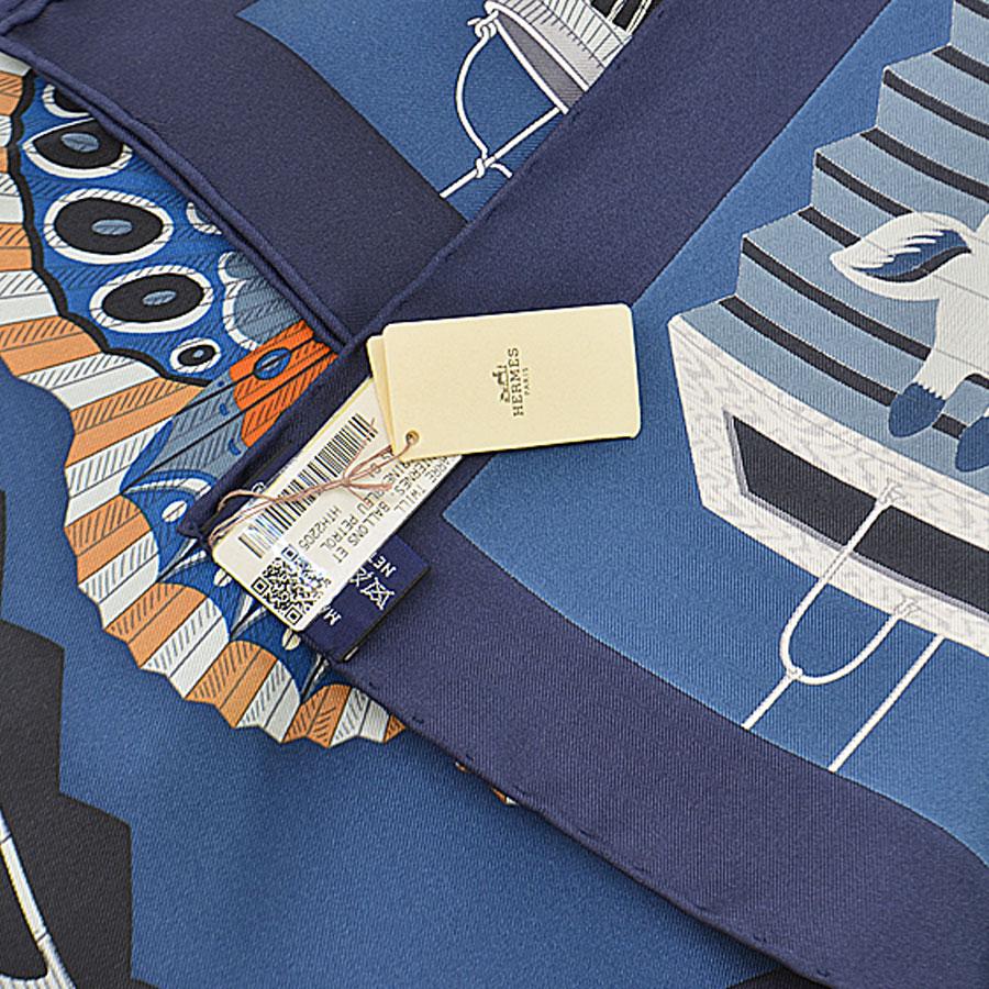 HERMES エルメス スカーフ カレ90 Lanterns Balloons et HERMES エルメス スカーフ カレ90 Lanterns Balloons et