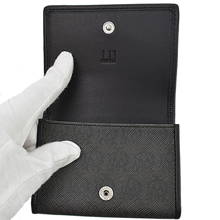 dunhill（ダンヒル） カードケース 名刺入れ レザー ブラック
