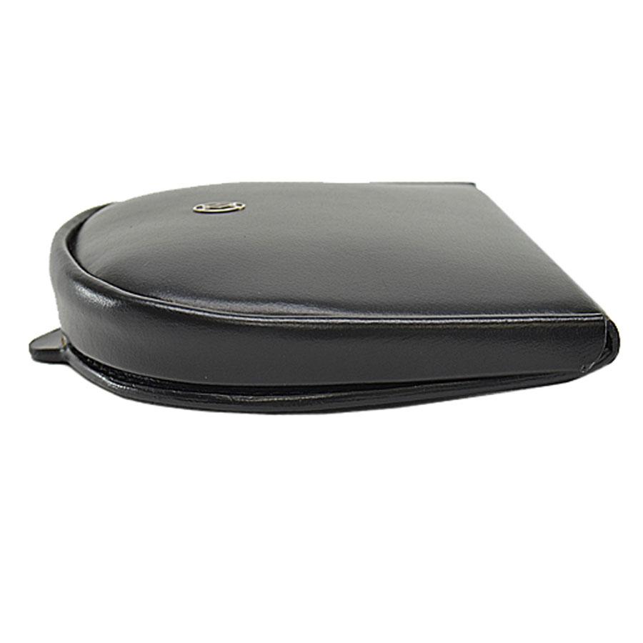 極美品　Cartier カルティエ　パシャ　コインケース　レザー　ブラック　黒 Cartier カルティエ コインケース パシャ レザー ブラック 美品