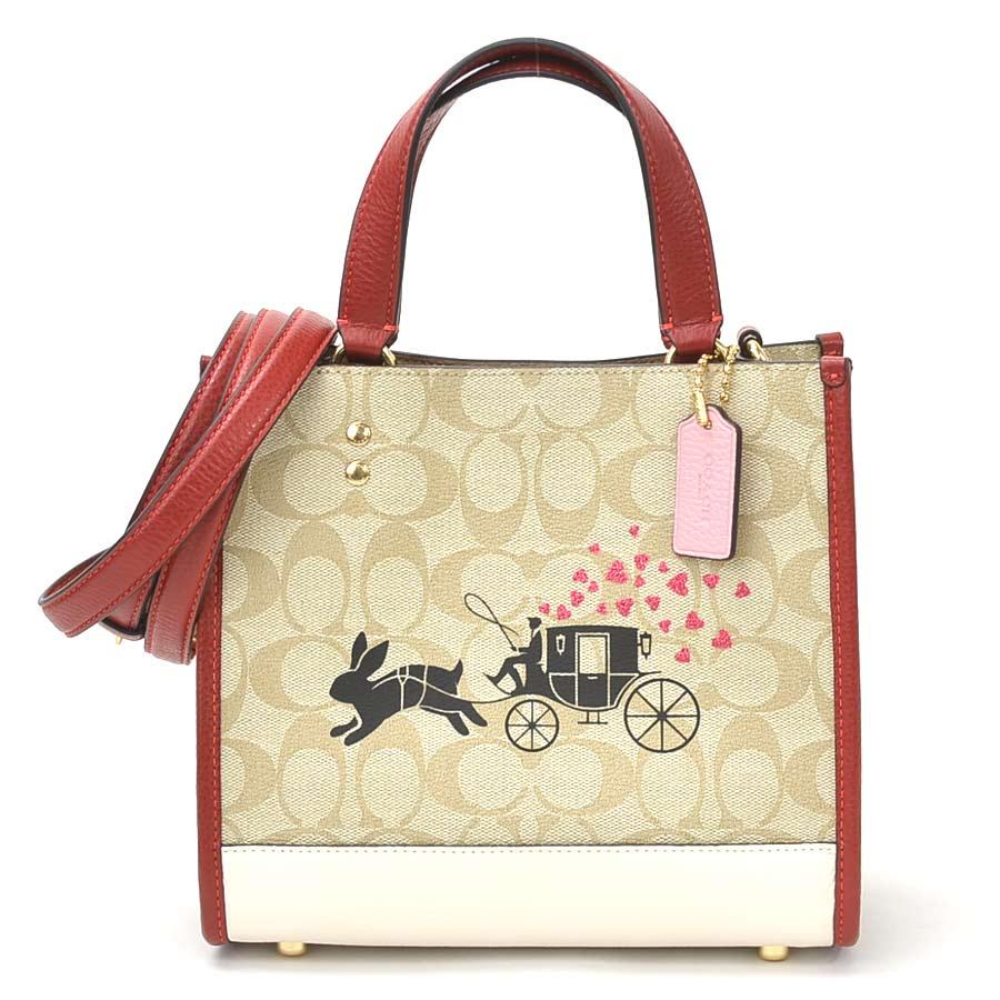 COACH（コーチ） ハンドバッグ 斜め掛けショルダーバッグ 2Wayバッグ