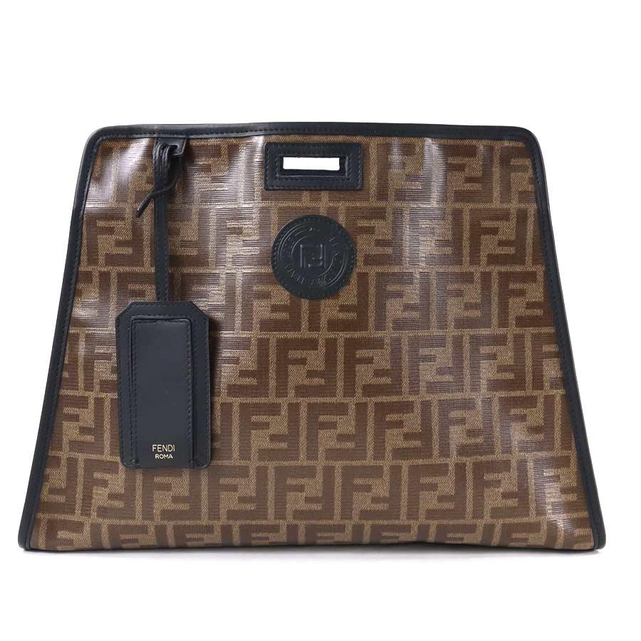 FENDI フェンディ バッグカバー ピーカブーカバー ズッカ PVC