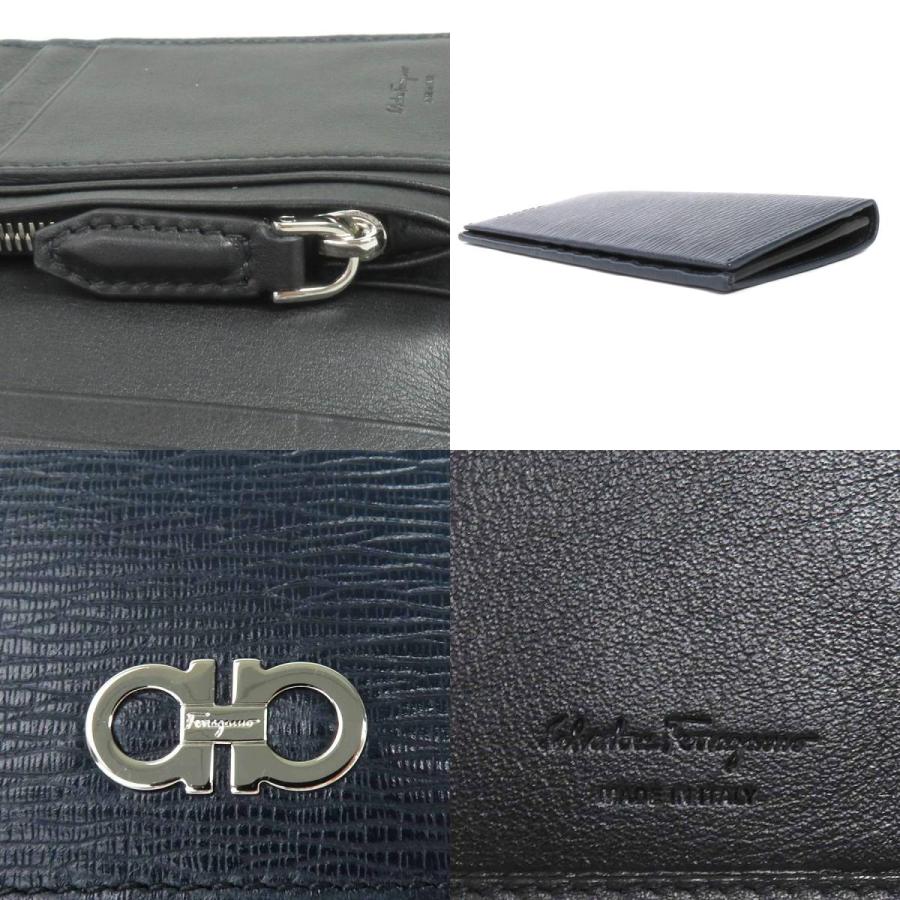 サルヴァトーレフェラガモ Salvatore Ferragamo 二つ折り長財布